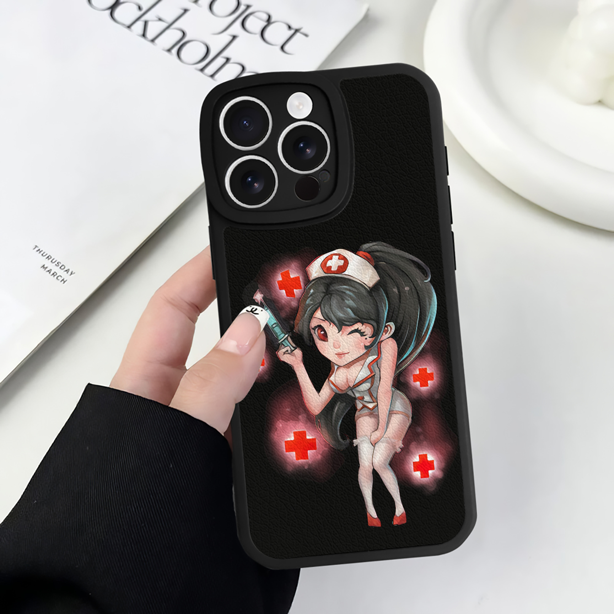 リーグ・オブ・レジェンド League of Legends LOL 【iPhone 16シリーズ対応】シリコンスマホケース（レザー調） 材質：シリコン